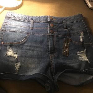New Hi Waist Shortie  Charlotte Russe Shorts